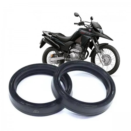 RETENTOR (PAR) BENGALA GARFO - VEDAMOTORS - 41X54X11 - CB 500F, NC 700 750, VERSYS 300 650, FALCON, XRE 300, LANDER, CRF 250