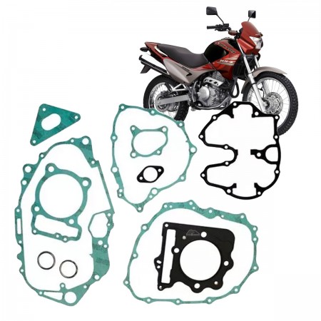 JOGO DE JUNTAS COMPLETO S/ BORRACHA HONDA NX 400 FALCON (99-02), XR 400R (96-99)