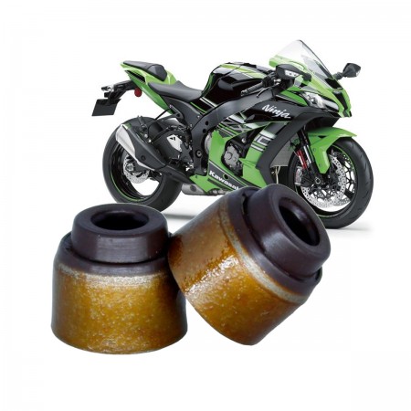 RETENTOR (PAR) HASTE VALVULA - VEDAMOTORS - KAWASAKI KLX 110 (02-18) / KXF 250 (04-17), SUZUKI RMZ 250 (04-06)