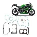 JOGO DE JUNTAS DO MOTOR COM BORRACHA - VEDAMOTORS - KAWASAKI NINJA 300 (13-18), Z 300 (15-19), VERSYS-X 300 (18-24)