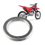 ANEL DE ESCAPE ESPIRAL - VEDAMOTORS - D.37,0 X 45,0 X 4,0 - HONDA CBX 250 TWISTER (01-08), CB 300R (09-24), XR TORNADO 250 (01-08), XRE 300 (10-24), CRF 250F (19-24) PCT  5 UNIDADES