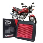 FILTRO DE AR - VEDAMOTORS - HONDA CG 125 (2000-2004), FAN 125 (2005-2008)