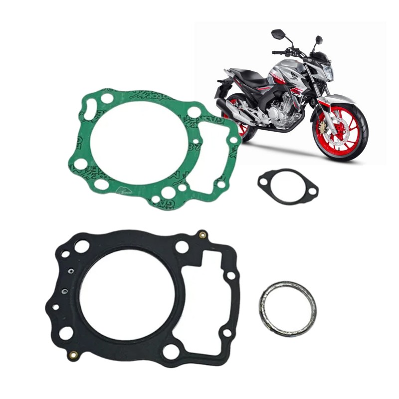 KIT SUPERIOR SEM BORRACHA - VEDAMOTORS - HONDA CB 250F TWISTER (16-24), CRF 250F (19-24)