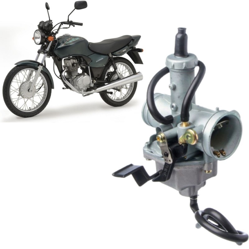 CARBURADOR COMPLETO - DOMINATOR - HONDA CG 125 TITAN ES KS KSE (02-08), CG 125 CARGO (SEM ECO)(02-08)