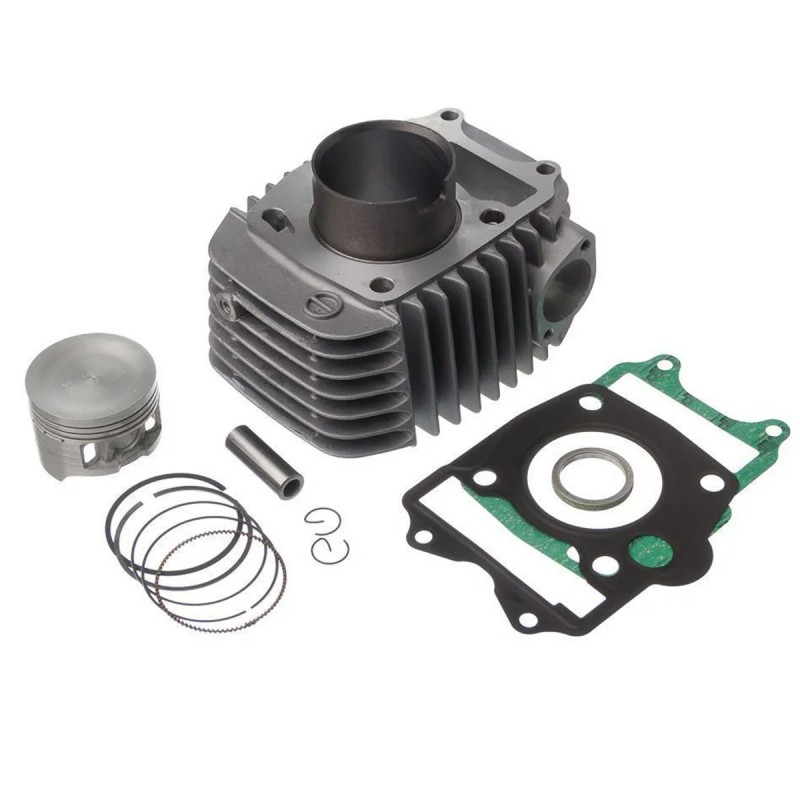 KIT CILINDRO DE MOTOR COMPLETO COM JUNTA E ANEL RIK HONDA CG 125 FAN (09-14)