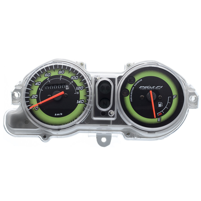 PAINEL COMPLETO HONDA CG 150 ESD MIX (09-10) MOSTRADOR VERDE