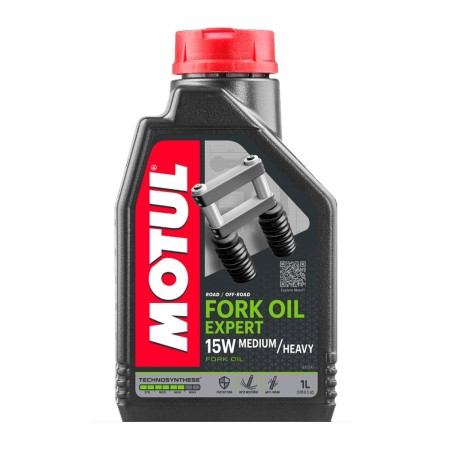 ÓLEO FLUÍDO HIDRAULICO SUSPENSÃO GARFO BENGALA - MOTUL - FORK OIL - MEDIUM HEAVY 15W - SEMI SINTÉTICO - 1 LITRO
