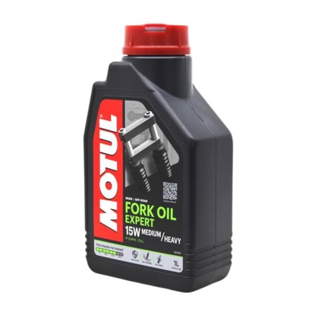 ÓLEO FLUÍDO HIDRAULICO SUSPENSÃO GARFO BENGALA - MOTUL - FORK OIL - MEDIUM HEAVY 15W - SEMI SINTÉTICO - 1 LITRO ÓLEO FLUÍDO HIDRAULICO SUSPENSÃO GARFO BENGALA - MOTUL - FORK OIL - MEDIUM HEAVY 15W - SEMI SINTÉTICO - 1 LITRO
