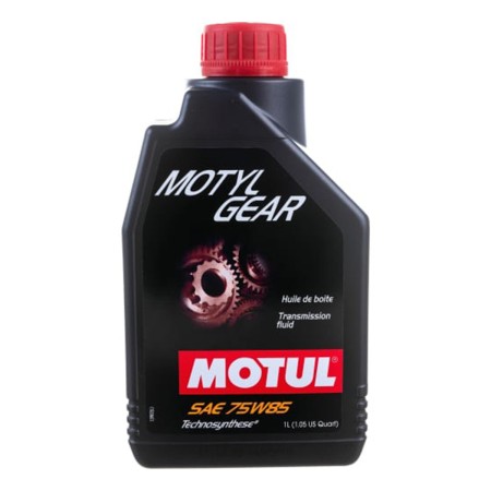 ÓLEO LUBRIFICANTE PARA TRANSMISSÃO CÂMBIO MANUAIS DIFERENCIAL - MOTUL - MOTYL GEAR 75W85 - 1 LITRO