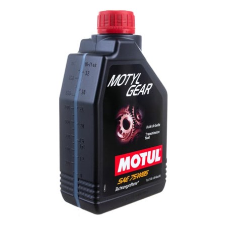 ÓLEO LUBRIFICANTE PARA TRANSMISSÃO CÂMBIO MANUAIS DIFERENCIAL - MOTUL - MOTYL GEAR 75W85 - 1 LITRO ÓLEO LUBRIFICANTE PARA TRANSMISSÃO CÂMBIO MANUAIS DIFERENCIAL - MOTUL - MOTYL GEAR 75W85 - 1 LITRO