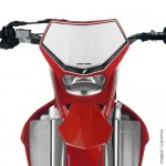 FAROL COM CARENAGEM OFF ROAD UNIVERSAL VERMELHO - SEM LAMPADA