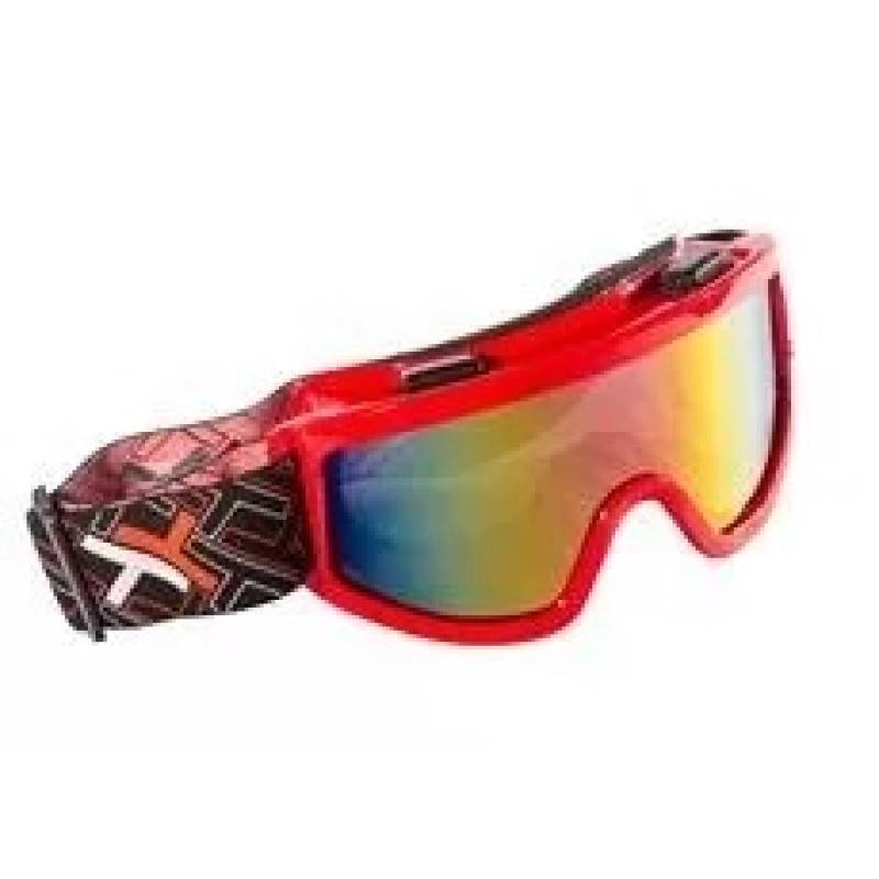 OCULOS MATTOS RACING MX LENTE ESPELHADA VEMELHO